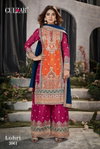 Lohari By Gulzar Multi Colors Chinon Silk With Codding Embroidery Work Dresses Wholesale Online